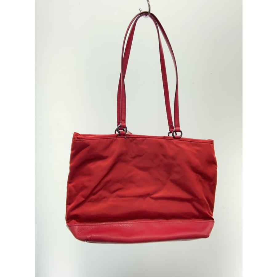 COACH◆トートバッグ/ナイロン/RED/無地/F57903｜ssol-shopping｜03