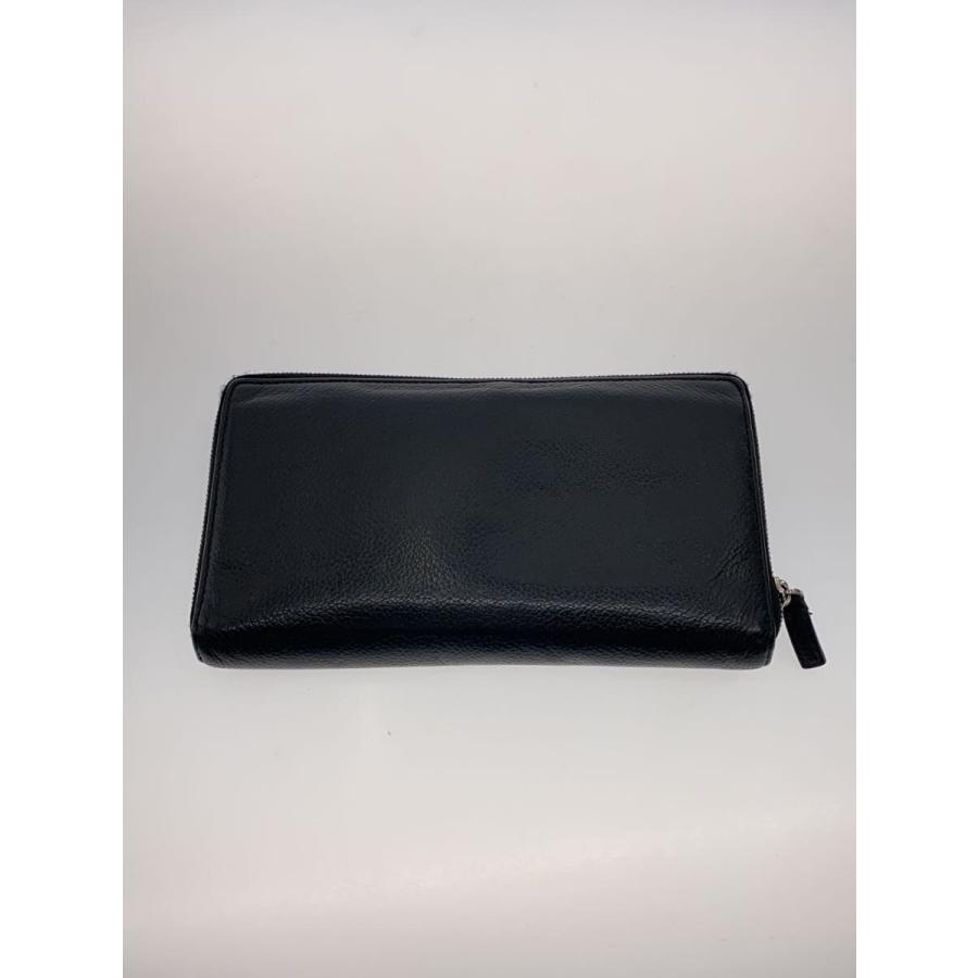 BALENCIAGA◇長財布/レザー/BLK/メンズ : セカンドストリートYahoo!店