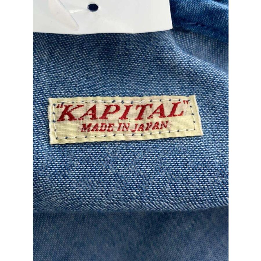 KAPITAL◆デニムカシュクールワンピース/XS/コットン/IDG/K19090PO13｜ssol-shopping｜03