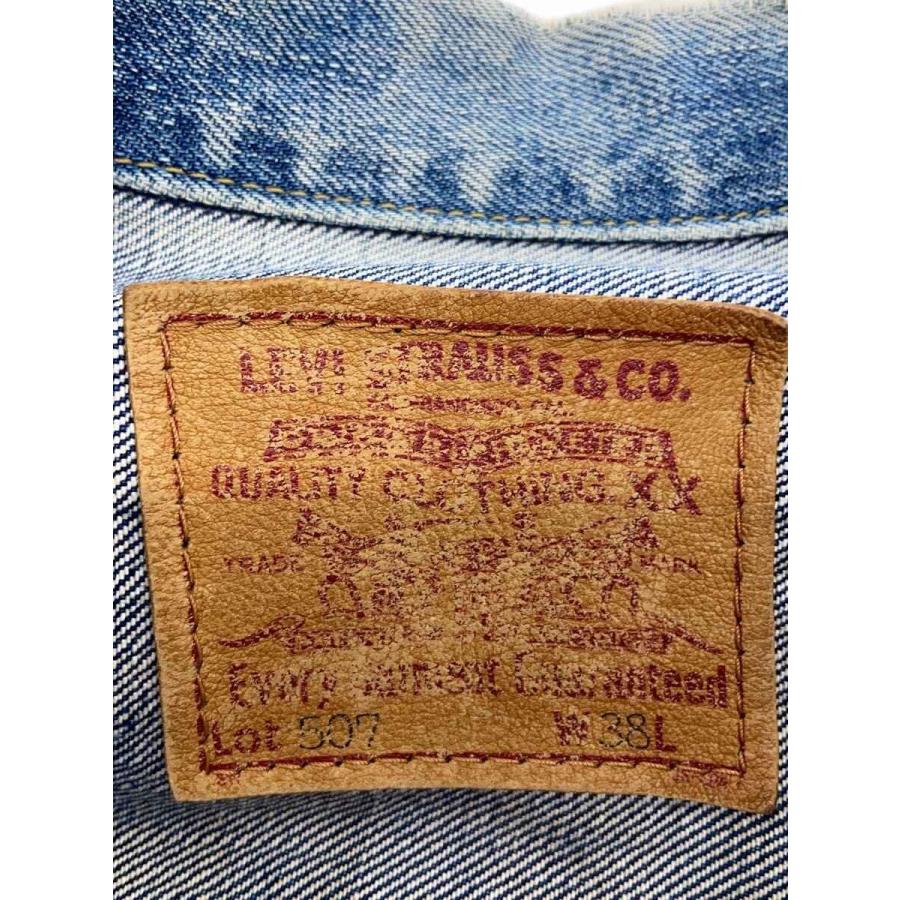 Levi's◇Gジャン/2nd/復刻/日本製/BIG E/38/デニム/IDG/507 : セカンド