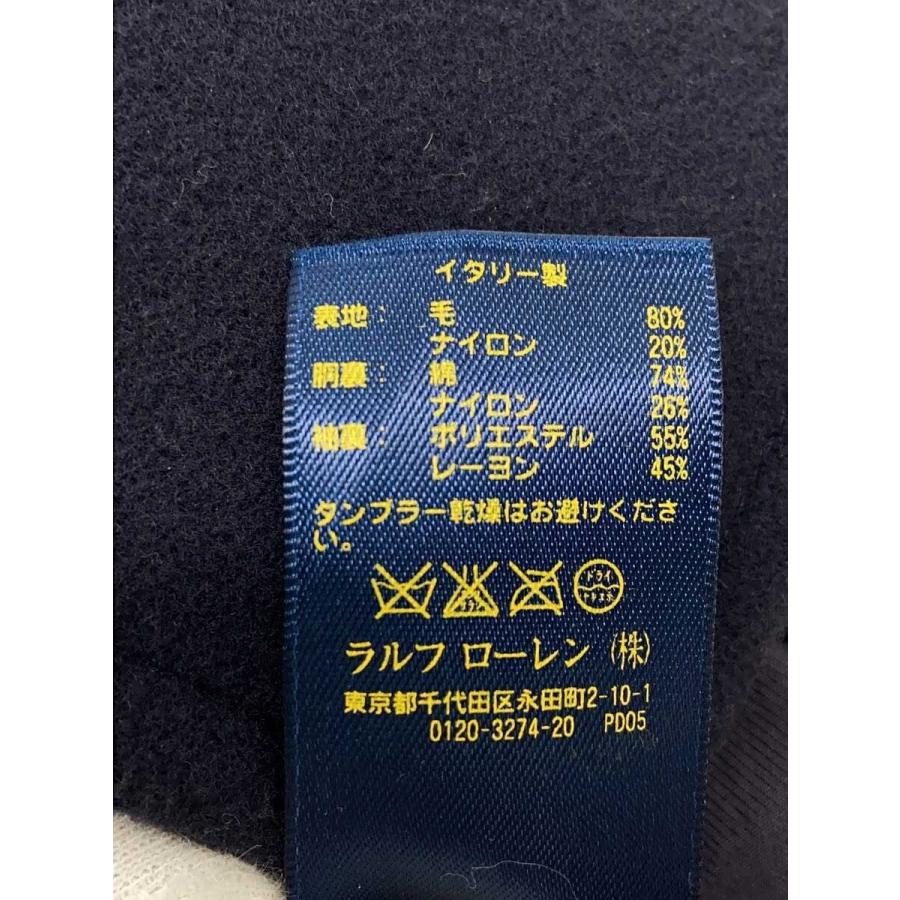 POLO RALPH LAUREN◇イタリア製/ピーコート/XS/ウール/NVY : セカンド