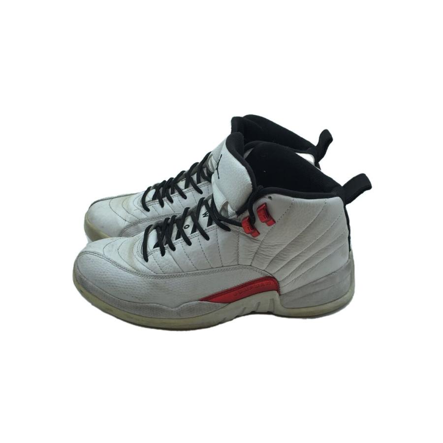 NIKE◇AIR JORDAN 12 RETRO_エアジョーダン レトロ/26cm/WHT