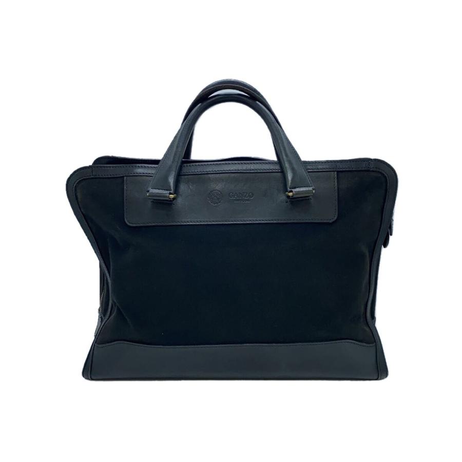 GANZO◇ブリーフケース/--/BLK/アセ有// : セカンドストリートYahoo!店