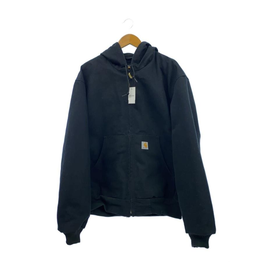 Carhartt J131 BLK アクティブジャケット USA Lサイズ 美品 Carhartt◇DUCK ACTIVE JACKET/USA製/ジャケット/L/コットン/BLK/J131