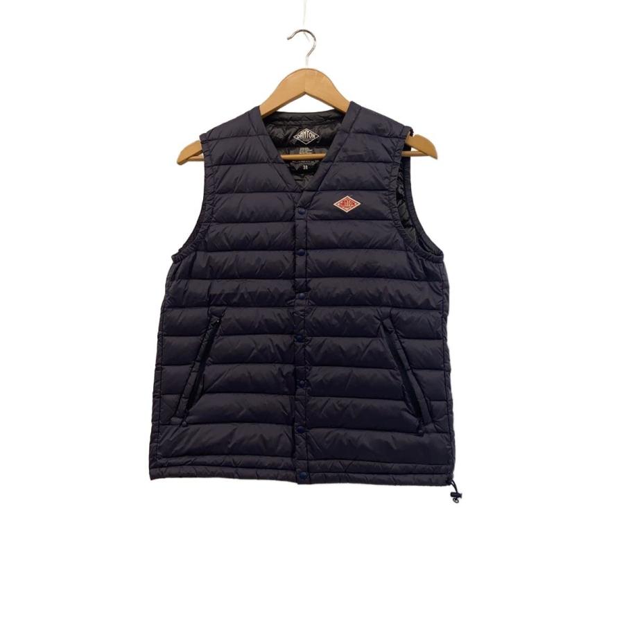 ダントン　ベスト DANTON◇ダウンベスト/38/ナイロン/BLK/JD-8753 : セカンドストリート