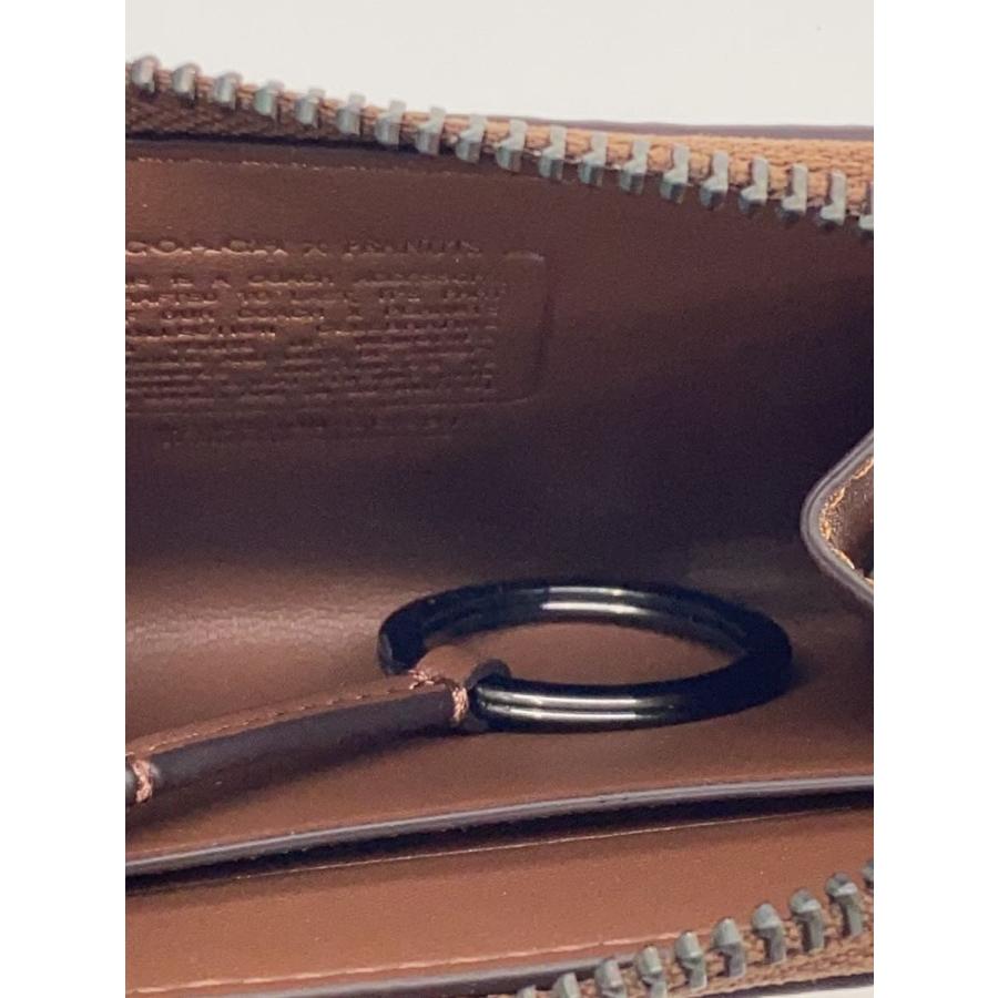 【送料無料】セレクトショップ限定 CBS91 COACH◇×PEANUTS/キーケース/レザー/BRW/プリント/レディース/CBS91