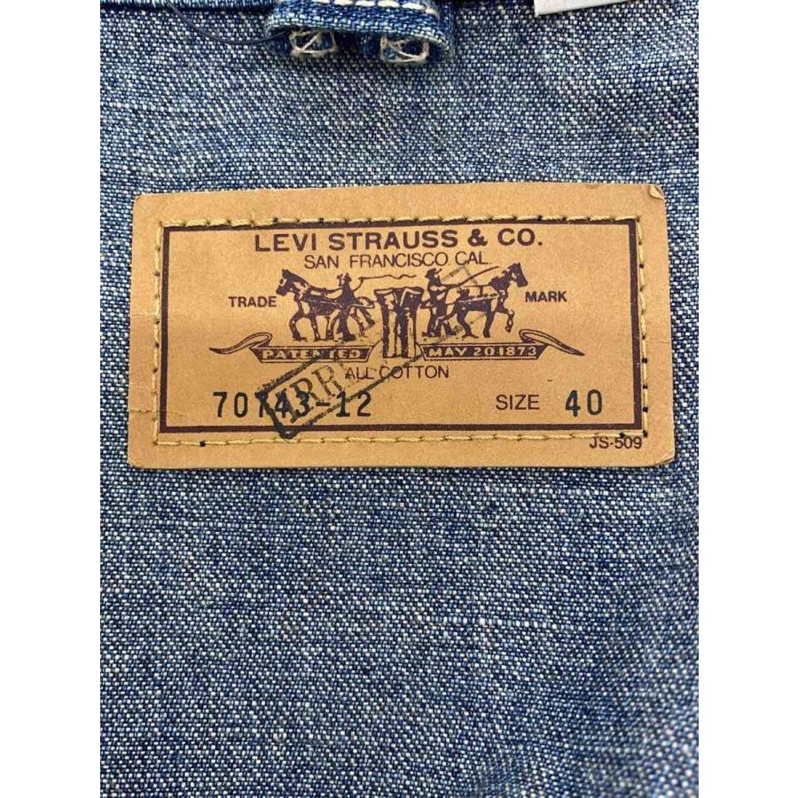 Levi's◇Levis WORKERS/90s/香港製/TALON/イレギュラースタンプ/40