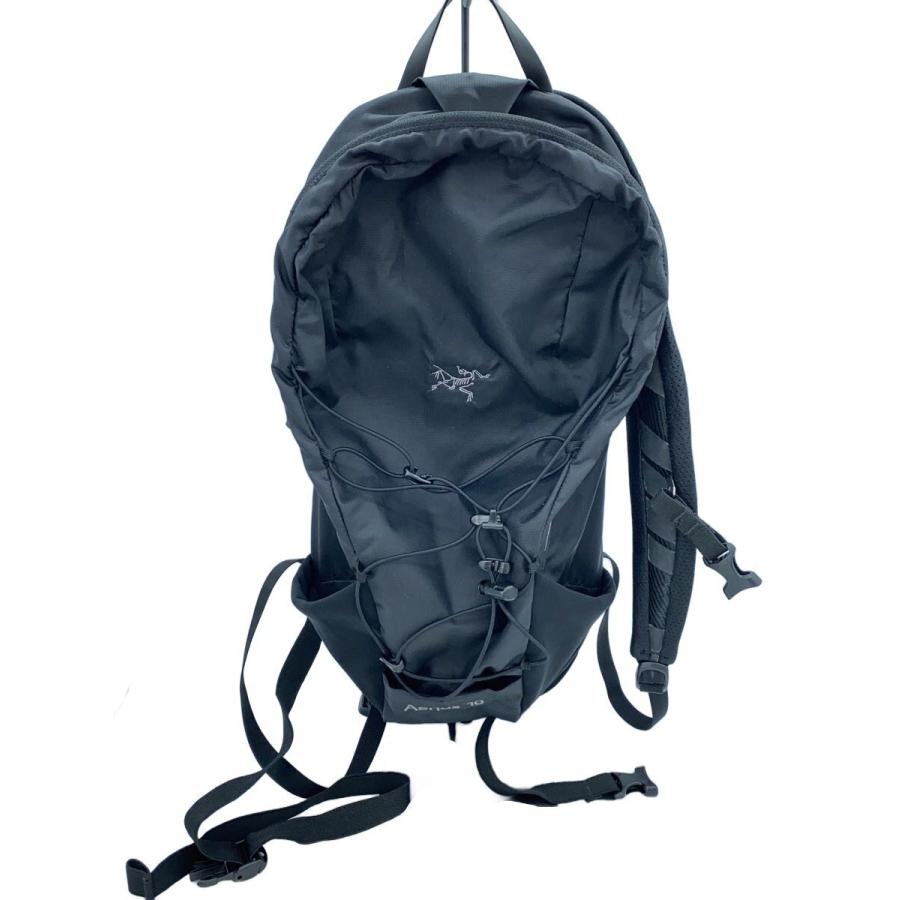 ARC'TERYX◇Aerios10/リュック/ナイロン/BLK/無地/11T-00137909