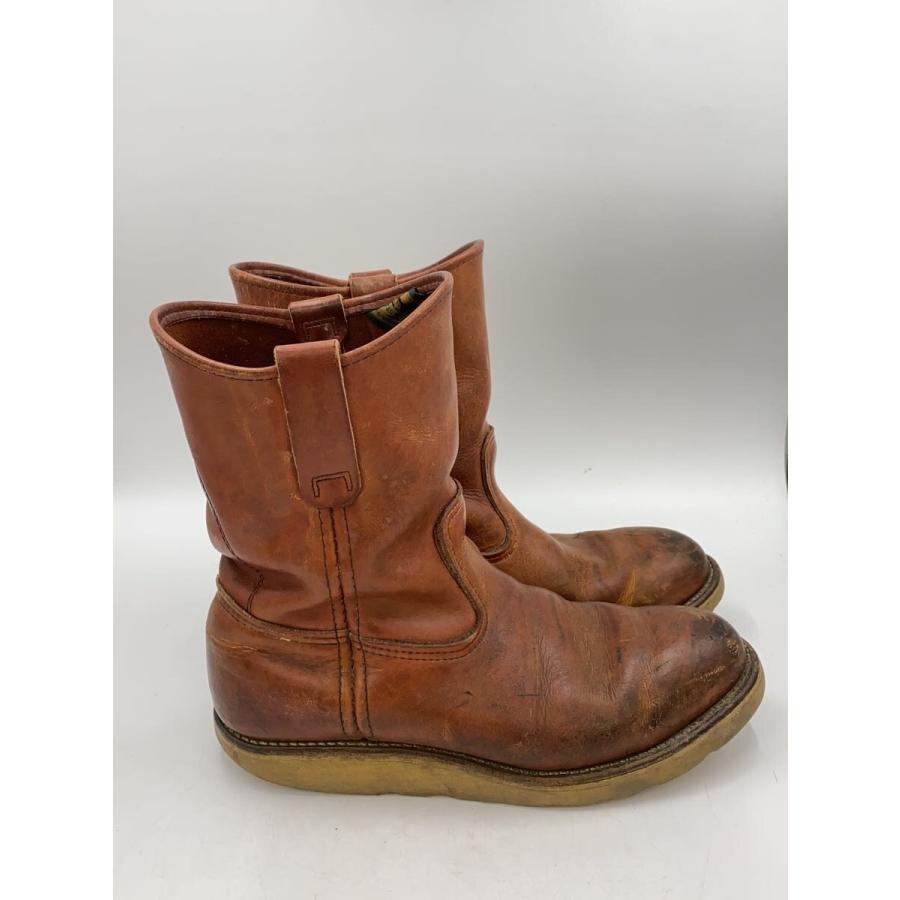 RED WING◇ペコスブーツ/US8/BRW/レザー/593// : セカンドストリート