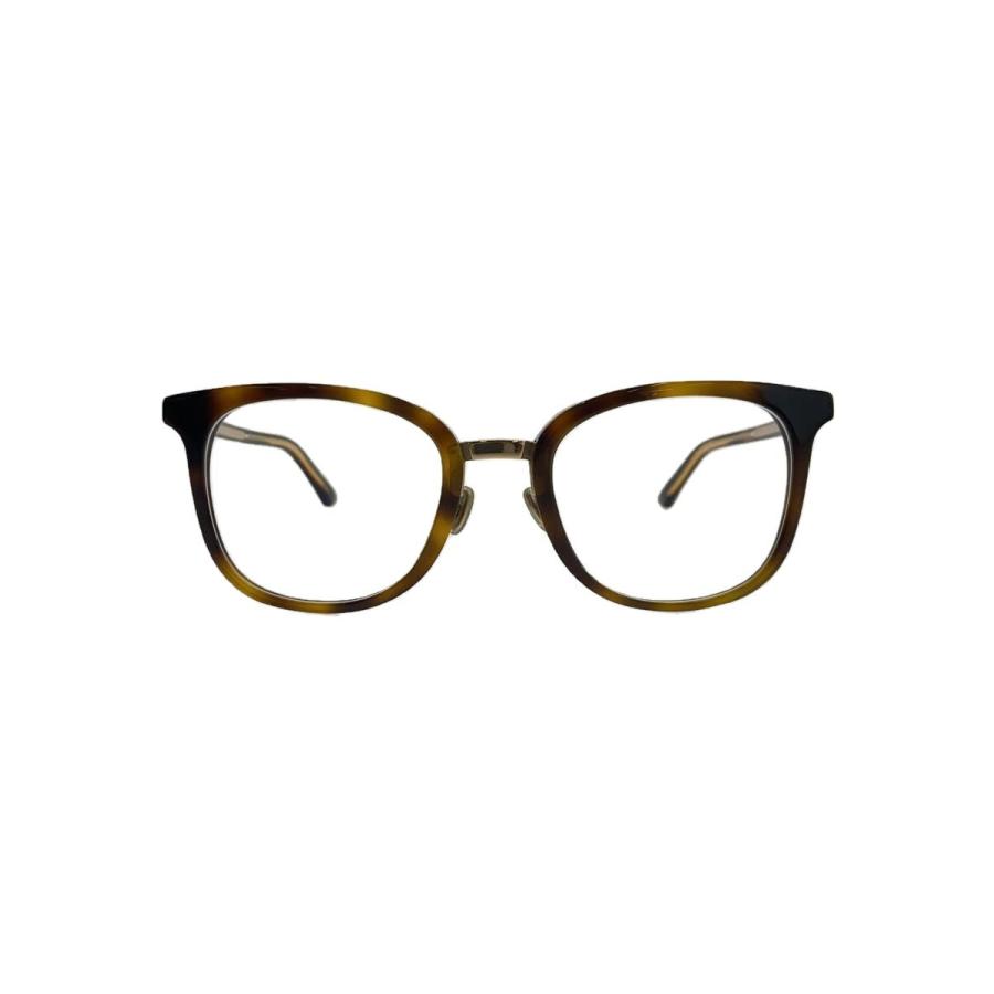 Christian Dior◇メガネ/ウェリントン/ベッコウ柄/BRW/CLR/レディース