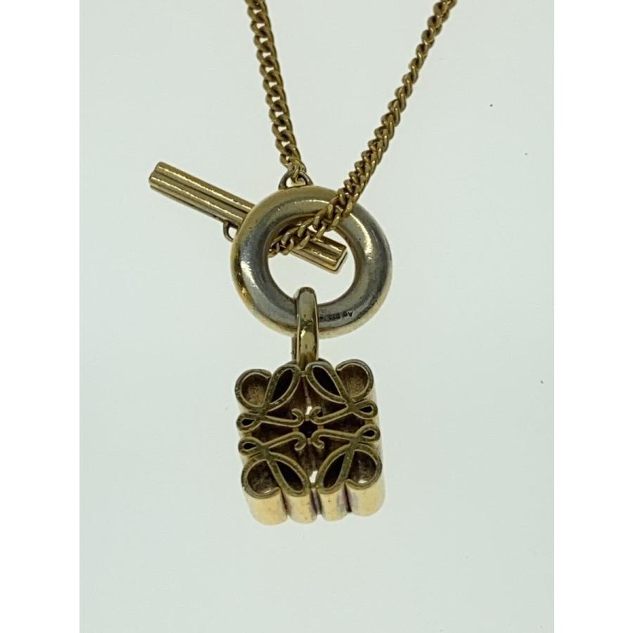 LOEWE◇ネックレス/SV925/GLD/トップ有/レディース : セカンド