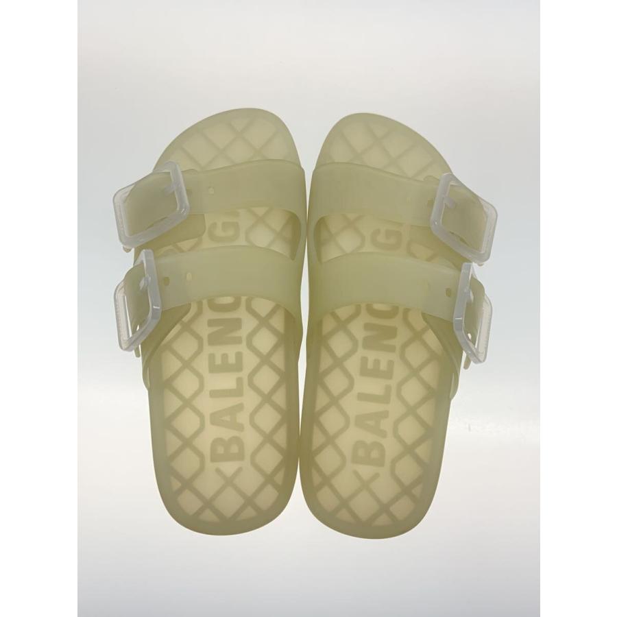 BALENCIAGA / MALLORCA/マヨルカ/65694/サンダル/37/クリア/ラバー/プラスチック BALENCIAGA◇MALLORCA/マヨルカ/65694/サンダル/37/クリア/ラバー