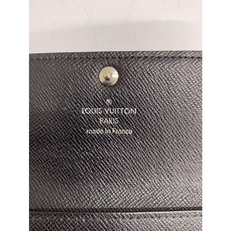 LOUIS VUITTON◇カー・キーケース_ダミエ・グラフィット_BLK/PVC