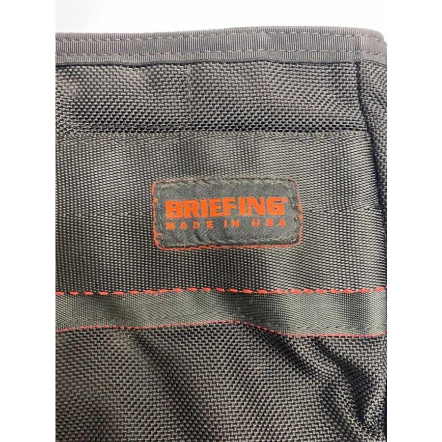 BRIEFING◇ヘルメットバッグ/ナイロン/ブラック/無地/2WAY/MADE IN USA