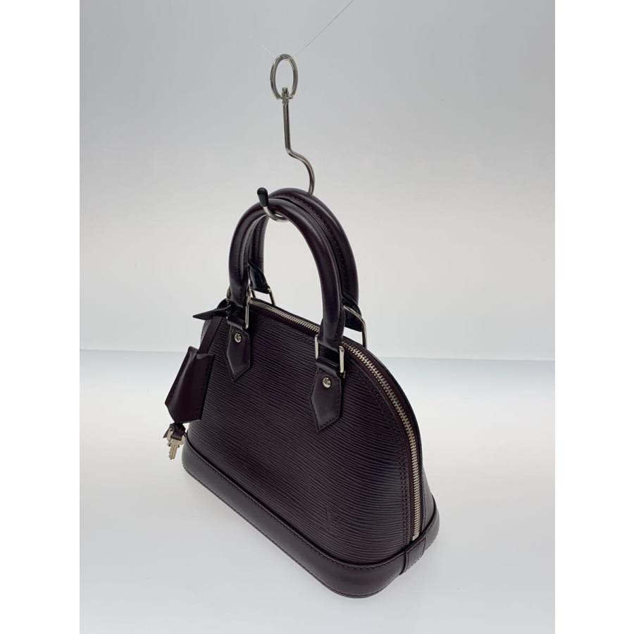 LOUIS VUITTON◇アルマBB_エピ_BRD/レザー/ボルドー/無地 : セカンド