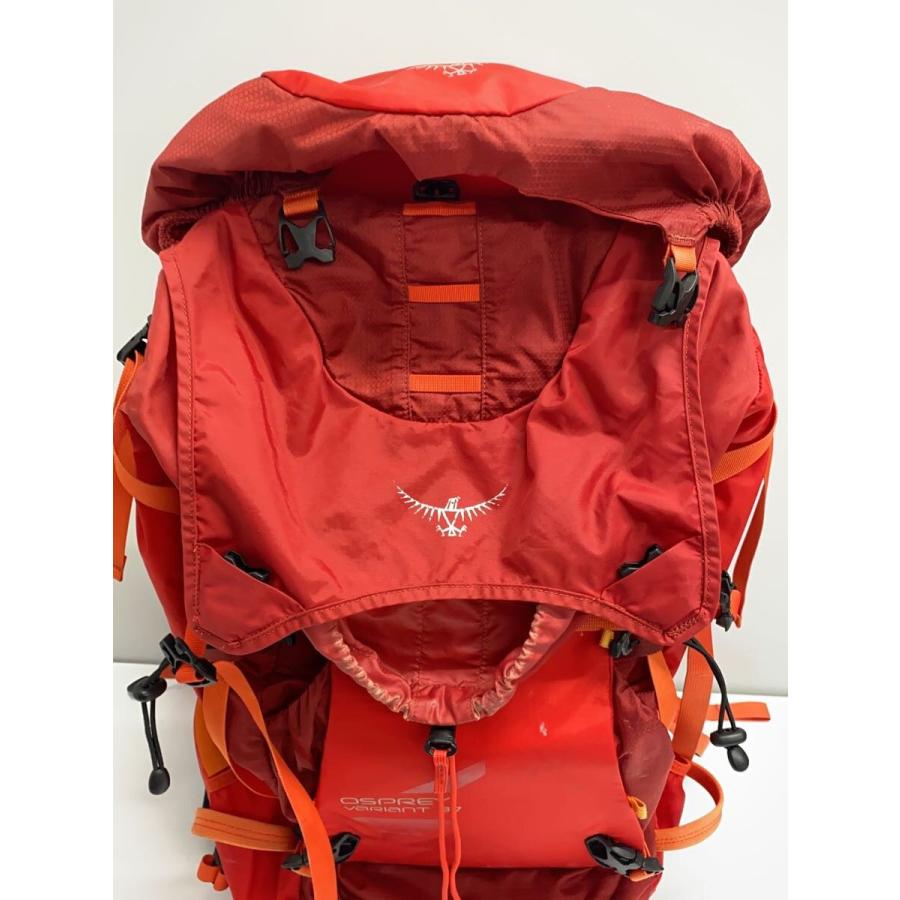 osprey◇variant37/リュック/--/レッド/無地/使用感有 : セカンド