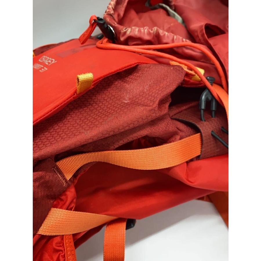 osprey◇variant37/リュック/--/レッド/無地/使用感有 : セカンド