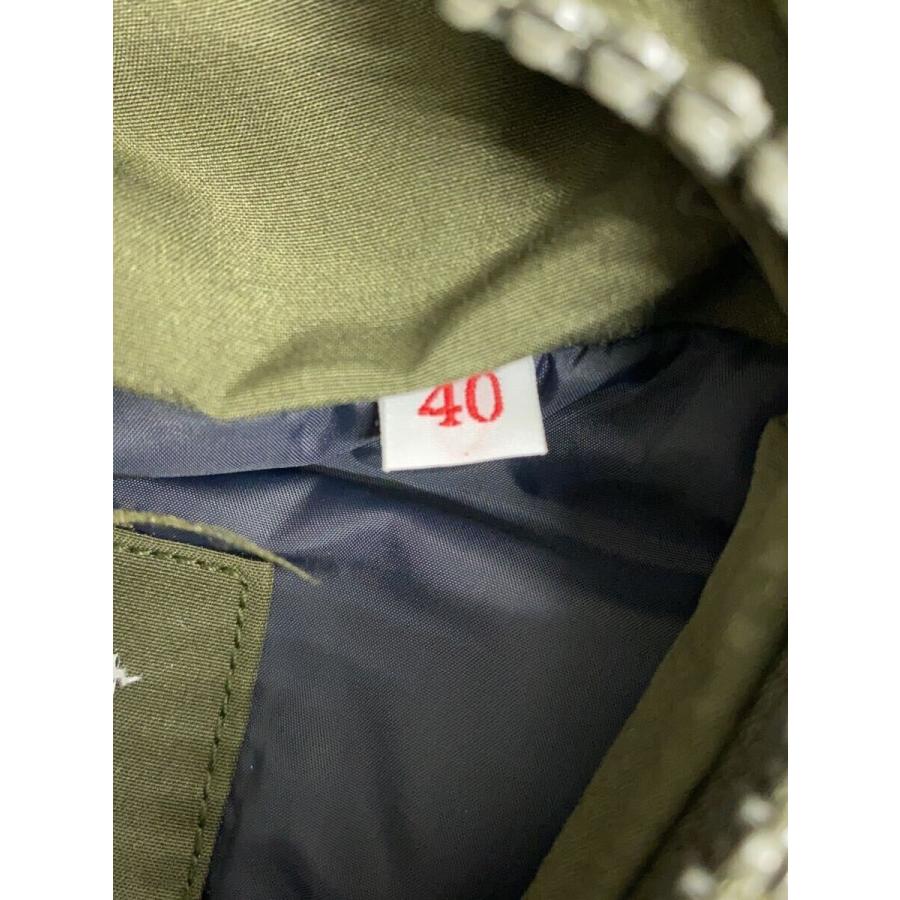 DANTON / ダウンジャケット/40/ポリエステル/カーキ/ファー欠品/JD-8634 DANTON◇ダウンジャケット/40/ポリエステル/カーキ/ファー欠品/JD-8634