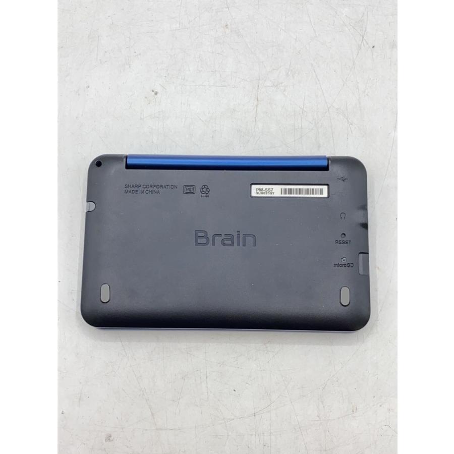 SHARP◇電子辞書 Brain PW-SS7-K [ネイビー系] : セカンドストリート 