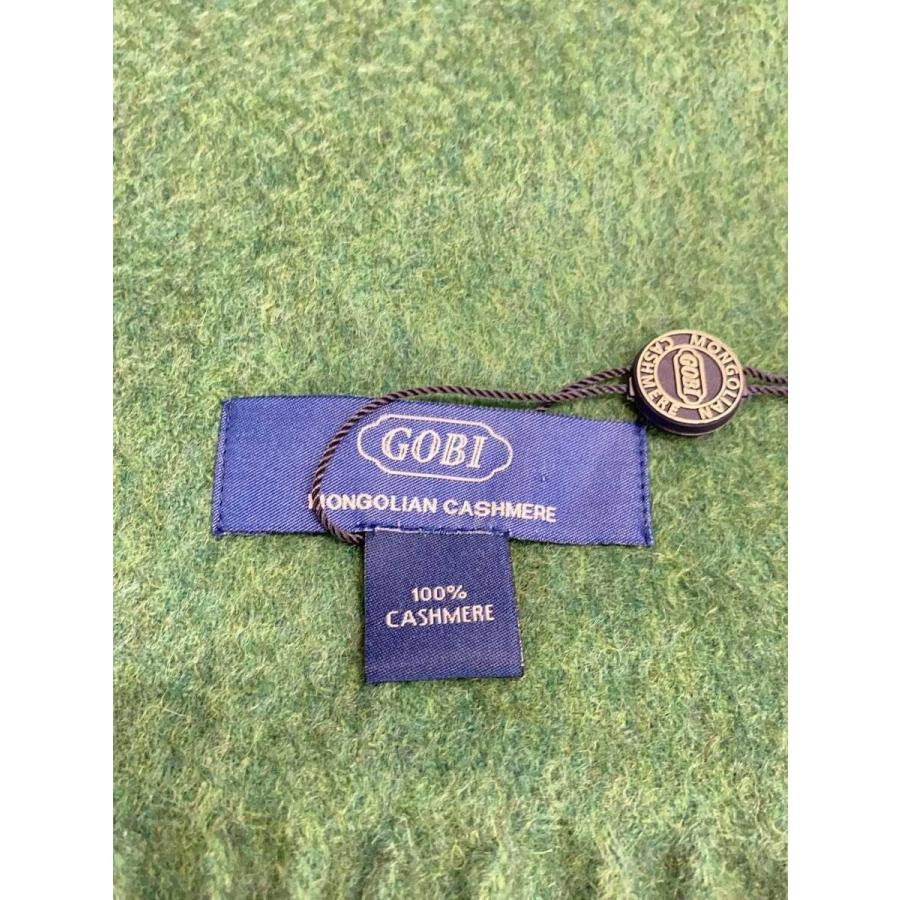 GOBI/マフラー/カシミア/グリーン/無地/レディース 楽天市場