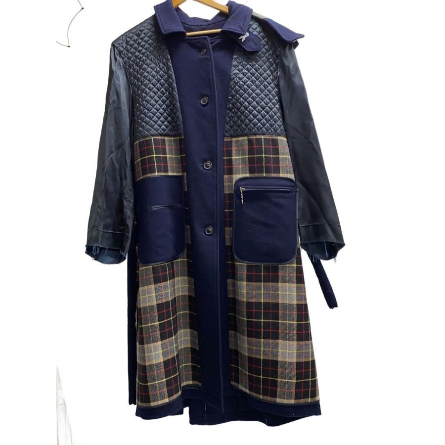 Maison Margiela◇コート/44/ウール/ネイビー/S30AA0178 : セカンド