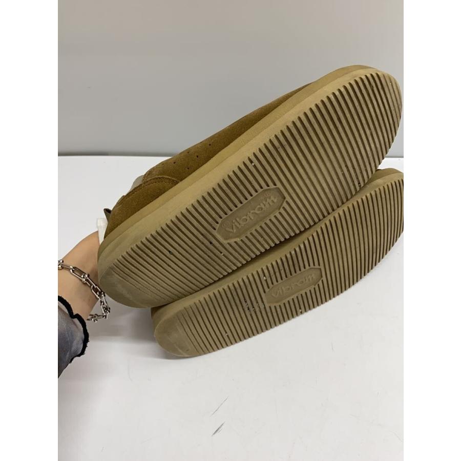 suicoke◇ムートンスリッポン/シューズ/25cm/キャメル/羊革/使用感有