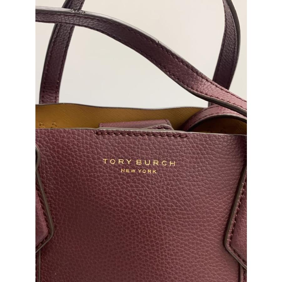 TORY BURCH◇ハンドバッグ/レザー//レッド10010539 : セカンド