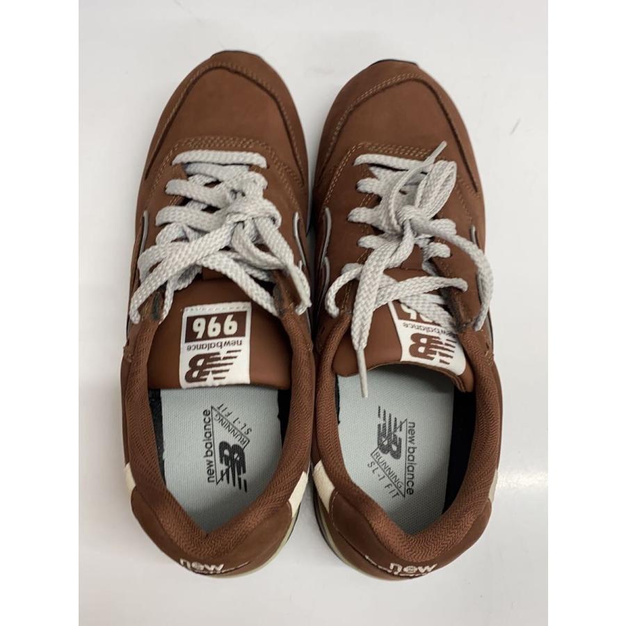 NEW BALANCE◇ローカットスニーカー/26.5cm/ブラウン/スウェード