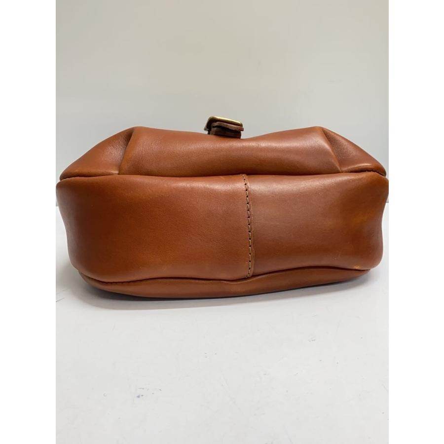 HERZ◇ショルダーバッグ/レザー/ブラウン/無地/CK-20 : セカンド