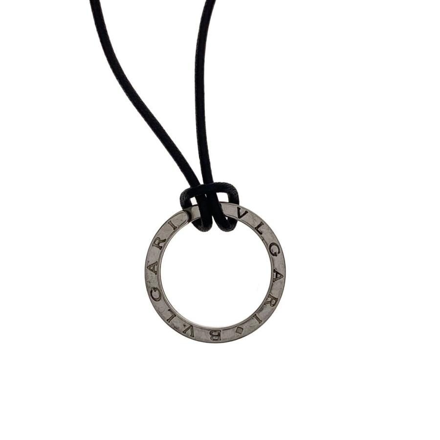 BVLGARI◇ネックレス/SILVER/シルバー/トップ有/メンズ : セカンド