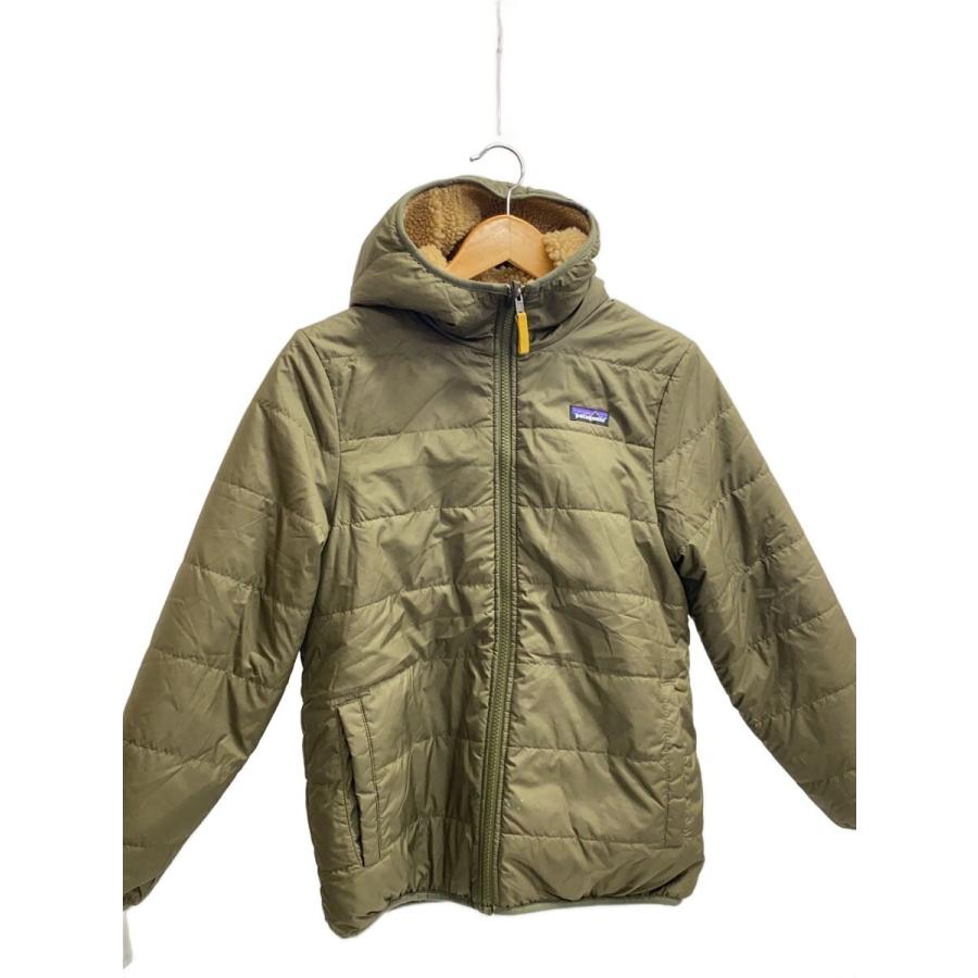 patagonia◇ダウンジャケット/L/ポリエステル/カーキ/無地/68095