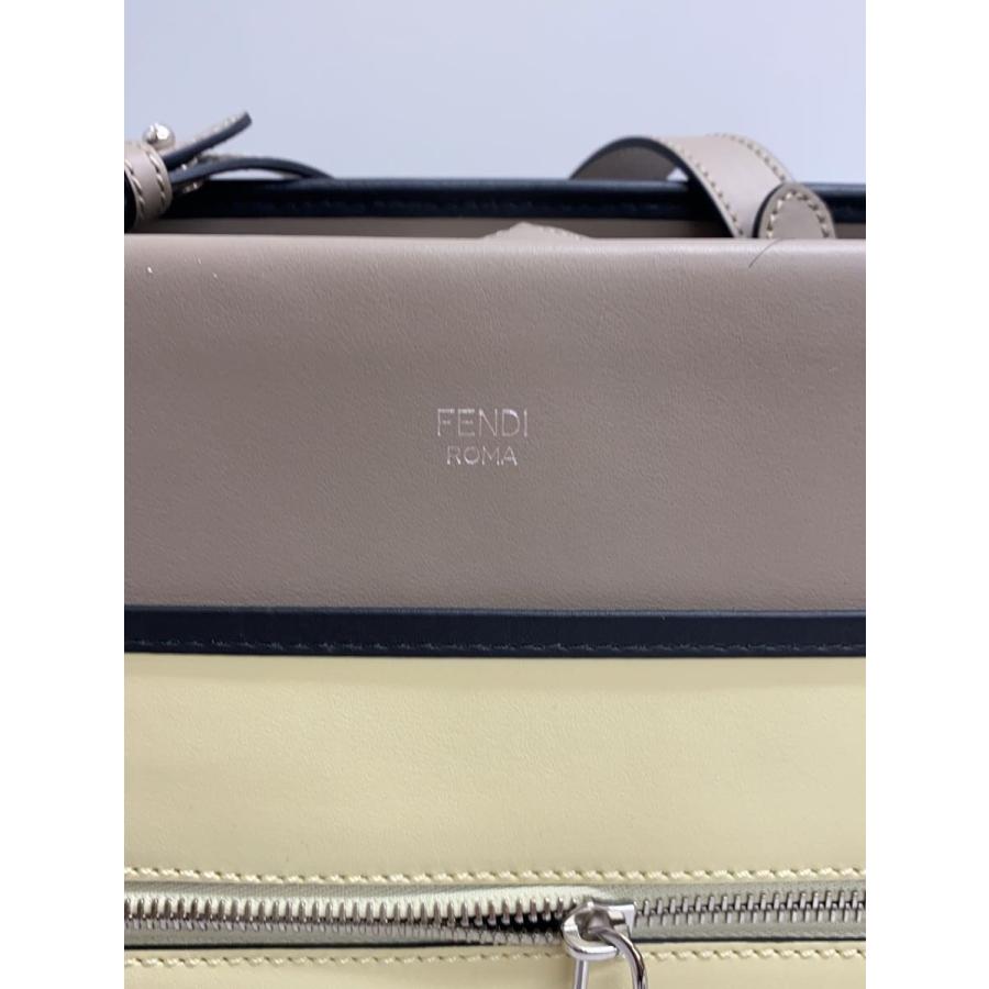 FENDI◆RUNAWAY/ショルダーバッグ/レザー/グレー/2WAY/8BH343 A38Cの画像