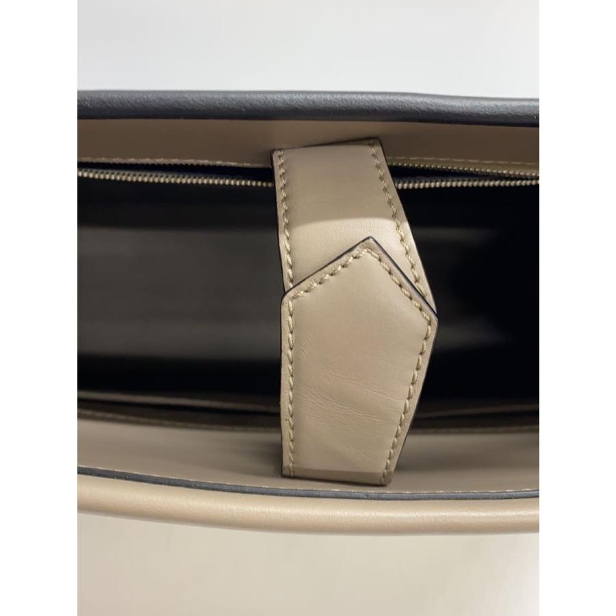 FENDI◆RUNAWAY/ショルダーバッグ/レザー/グレー/2WAY/8BH343 A38Cの画像