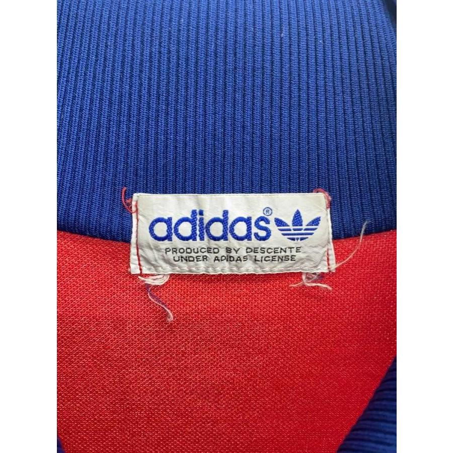 adidas◇80s/デサント製/トラックジャケット/ジャージ/4/ポリエステル