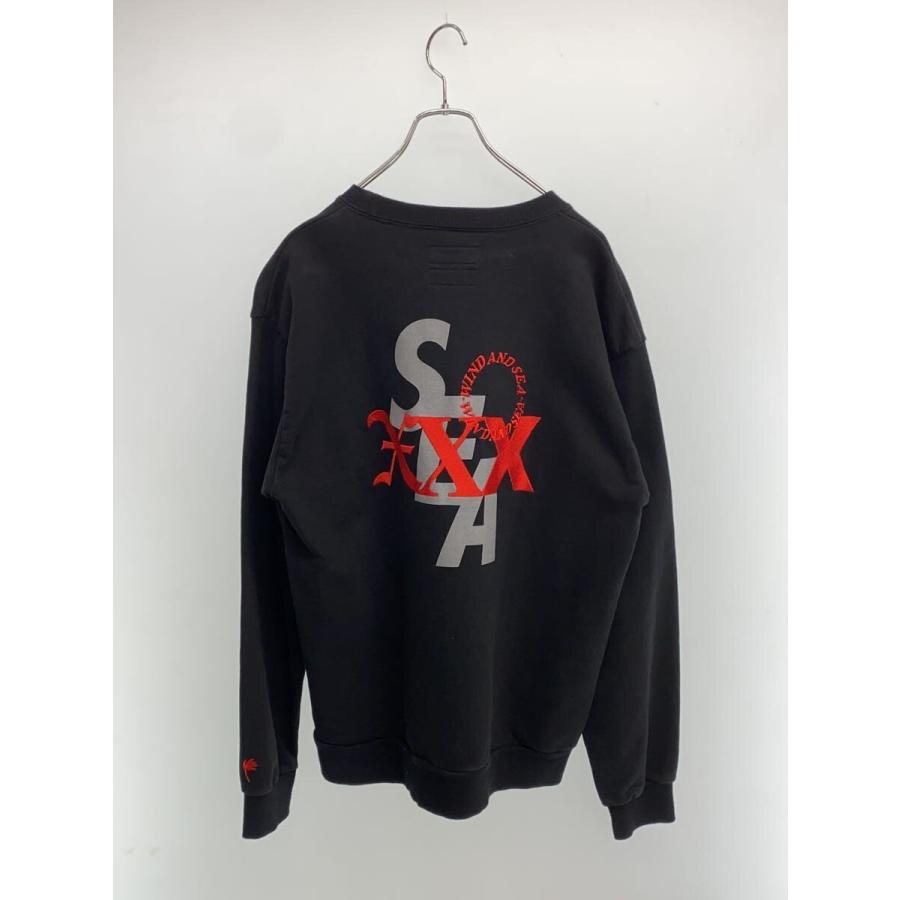 WIND AND SEA◇スウェット/L/コットン/BLK/WDS-XXX-21A-07 : セカンド