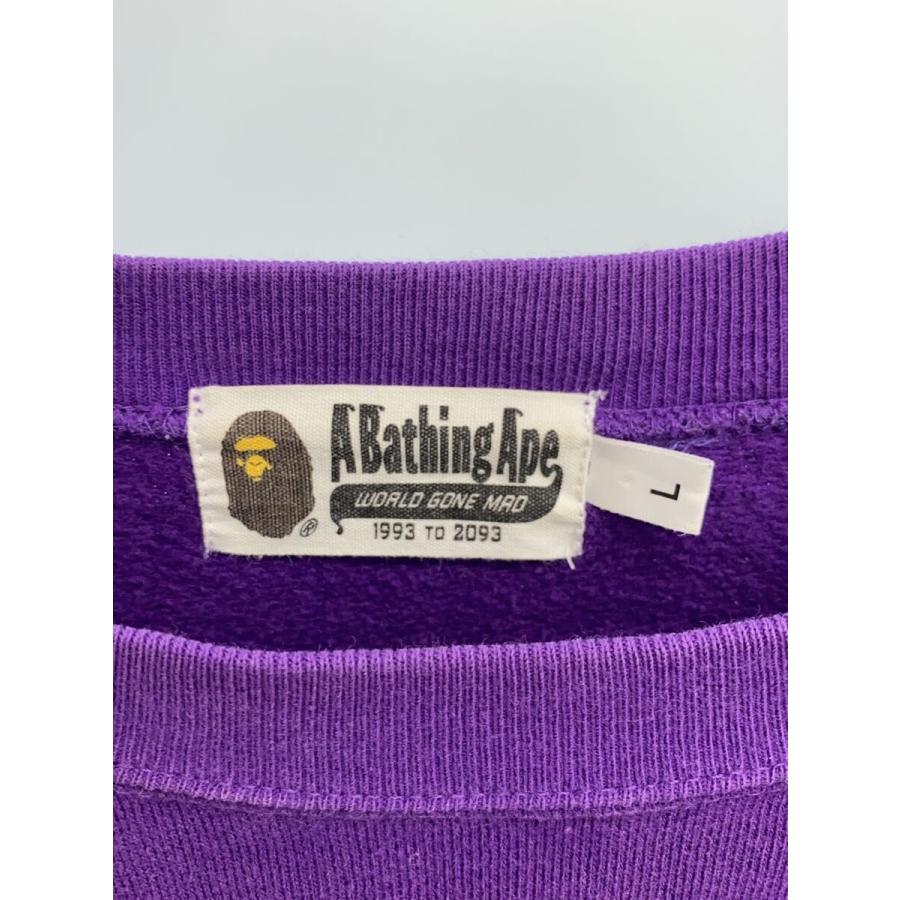 A BATHING APE◇スウェット/L/コットン/PUP A BATHING APE(ア 
