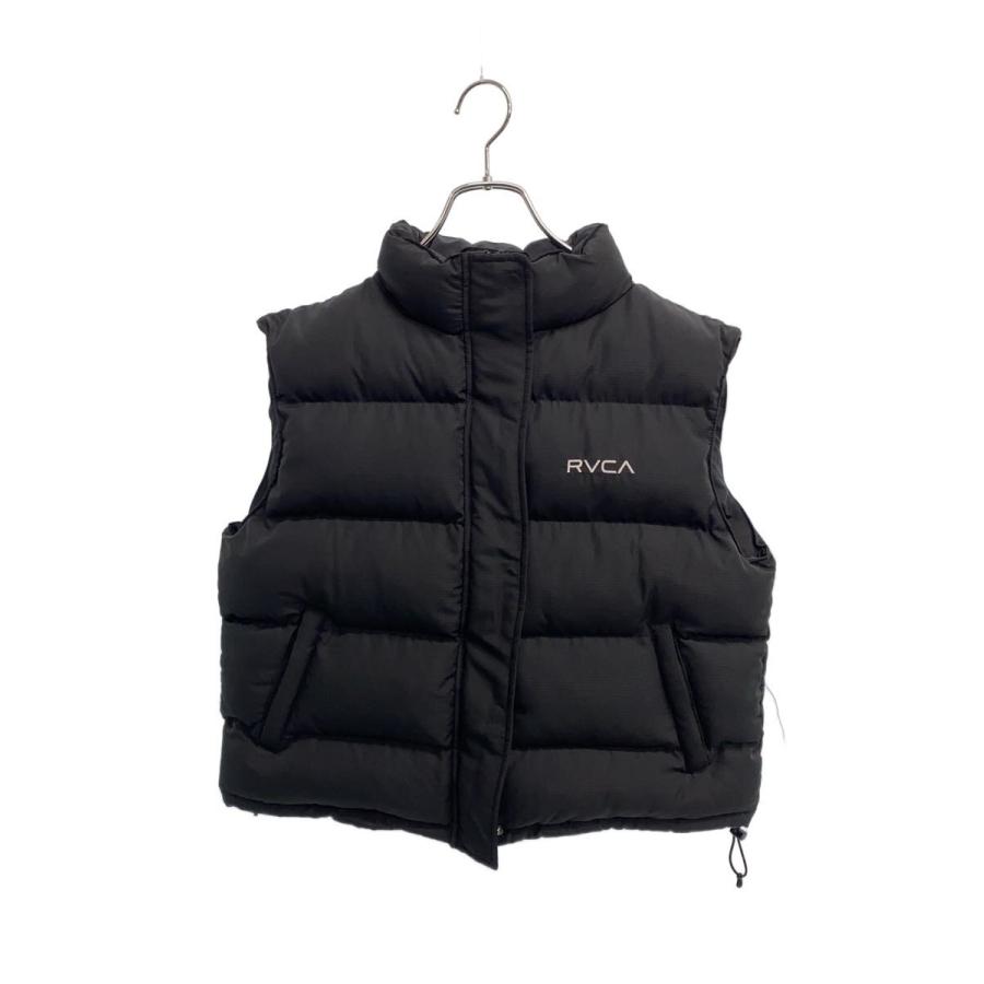 RVCA◇ダウンベスト/S/ナイロン/BLK/BD044773 : セカンドストリート
