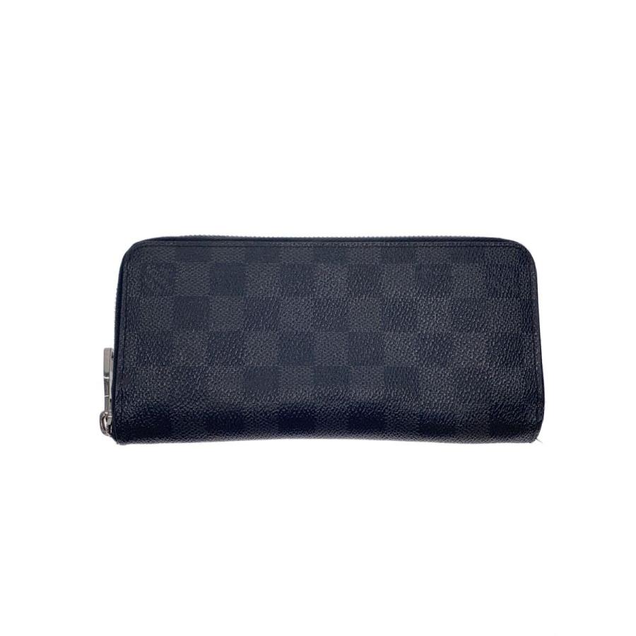 LOUIS VUITTON◇ジッピー・ウォレット・ヴェルティカル_ダミエ・グラ 