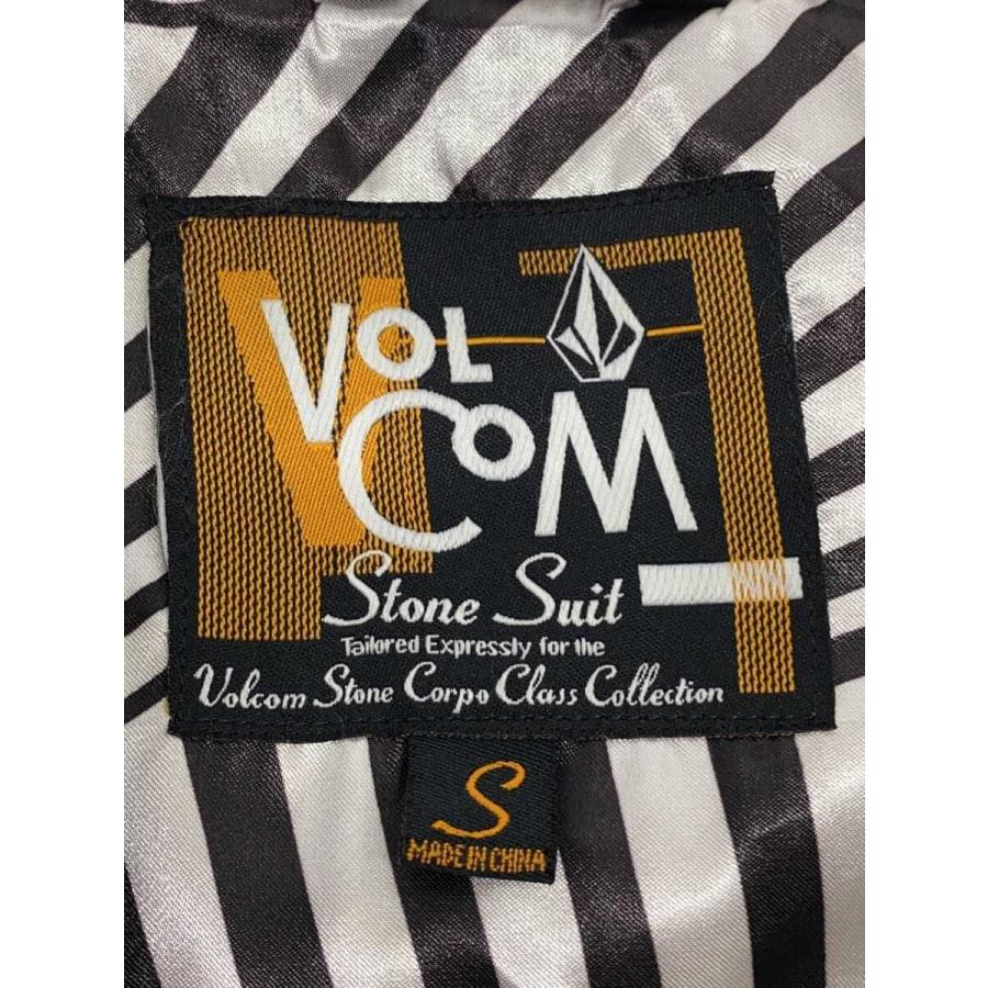 VOLCOM◆スーツ/S/ポリエステル/BRW/ストライプ//_2