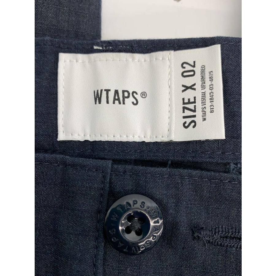 パンツ MILT9602 / TROUSERS / NYCO. RIPSTOP WTAPS◇MILT9602 TROUSERS NYCO./RIPカーゴパンツ/2/コットン/NVY