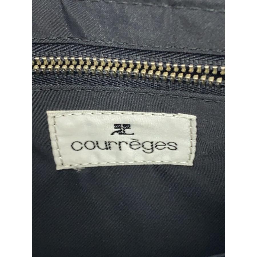 courreges ブラックレザーハンドバッグ Amazon | クレージュ courreges トートバッグ ハンド レザー