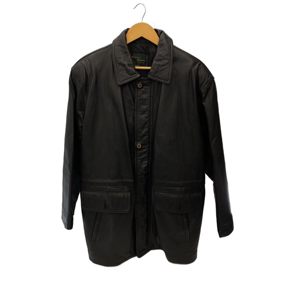 vivastudio 本革 ブラックレザージャケット L Vivastudio Classic Leather Rider Jacket - Black | Garmentory