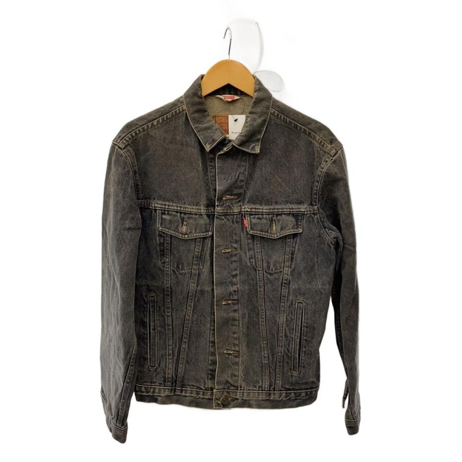 Levi's◇ユーロ/先染め/80s/Gジャン/S/コットン/BLK/70506-02-59
