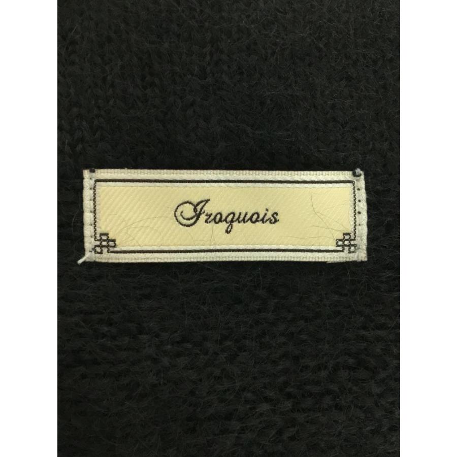 iroquois◆19AW/CELTIC CD/カーディガン(薄手)/2/モヘア/BLK/281203｜ssol-shopping｜03