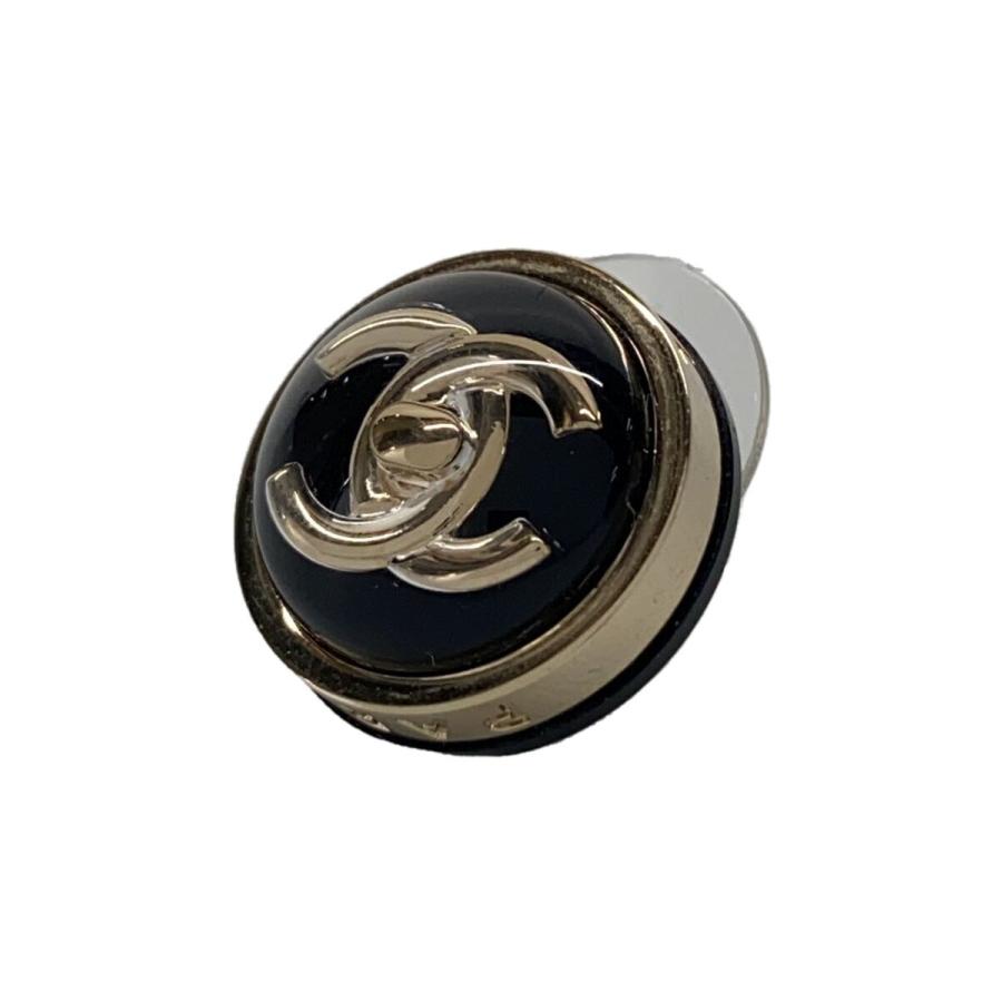 CHANEL ピアス B22V ココマーク シルバー クリスタル ピアス 片耳