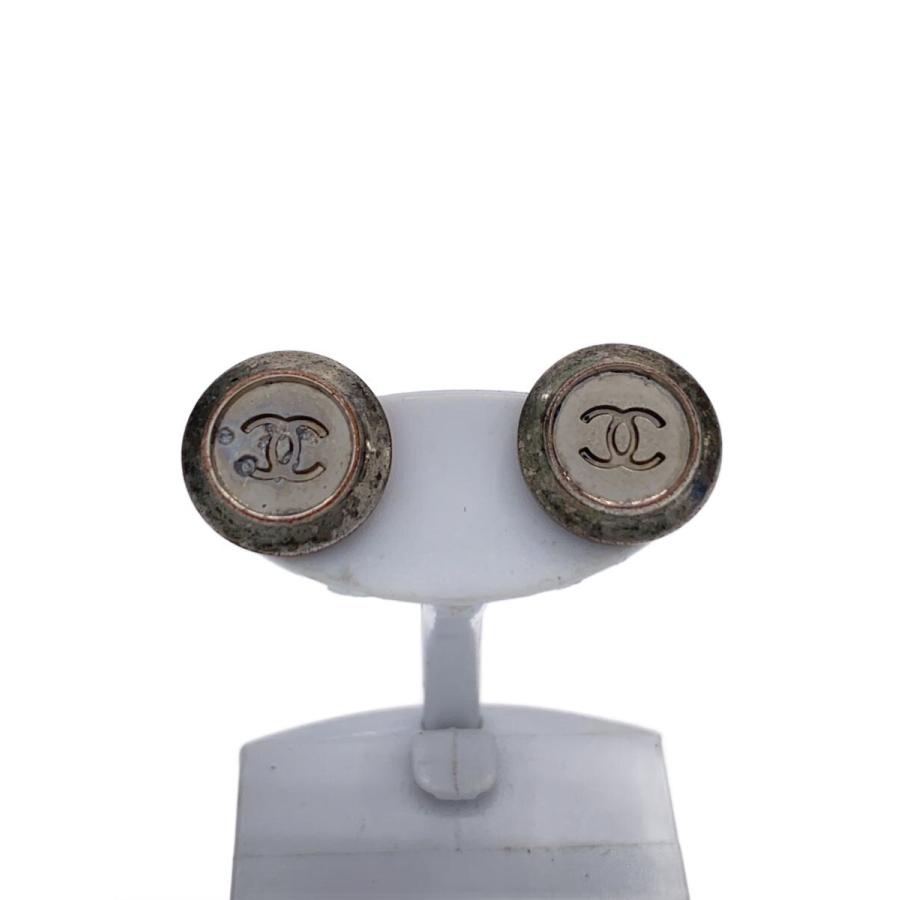 CHANEL ヴィンテージ ココマーク ピアス 片耳 シルバー 1999年 CHANEL◇サビ有|99年秋モデル|ココマーク/ピアス/ステンレス/SLV