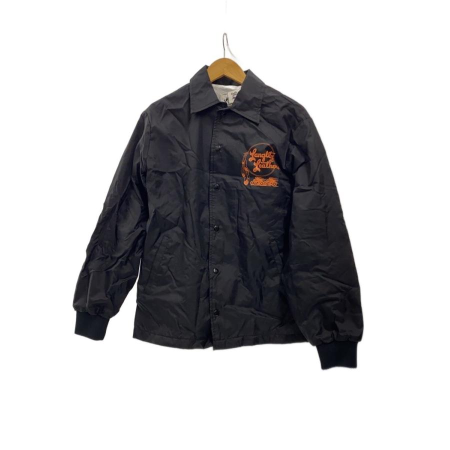 LANGLITZ LEATHERS◇コーチジャケット/S/ナイロン/BLK : セカンド