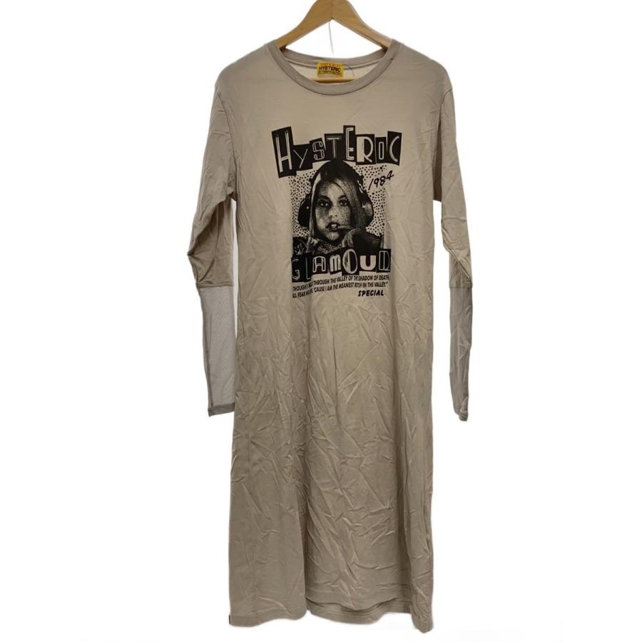 HYSTERIC GLAMOUR◇24AW/NEW WAVE/長袖ワンピース/FREE/コーデュロイ