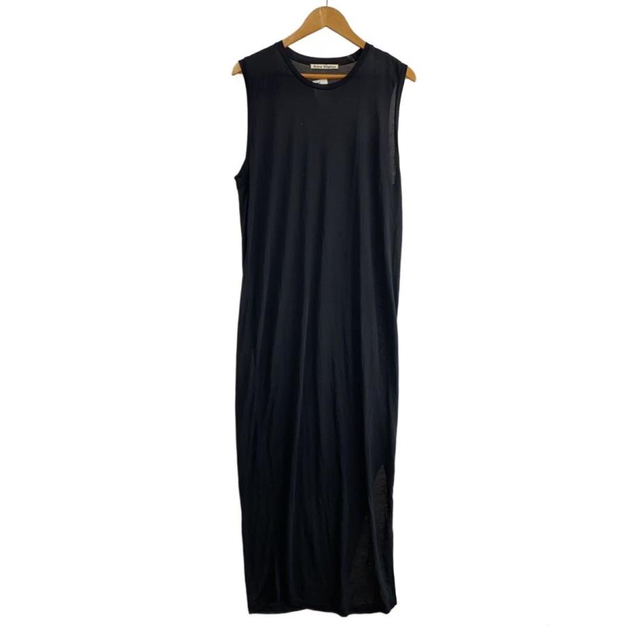 acne studios ワンピース Acne Studios(Acne)◇ノースリーブワンピース/S/--/BLK/無地