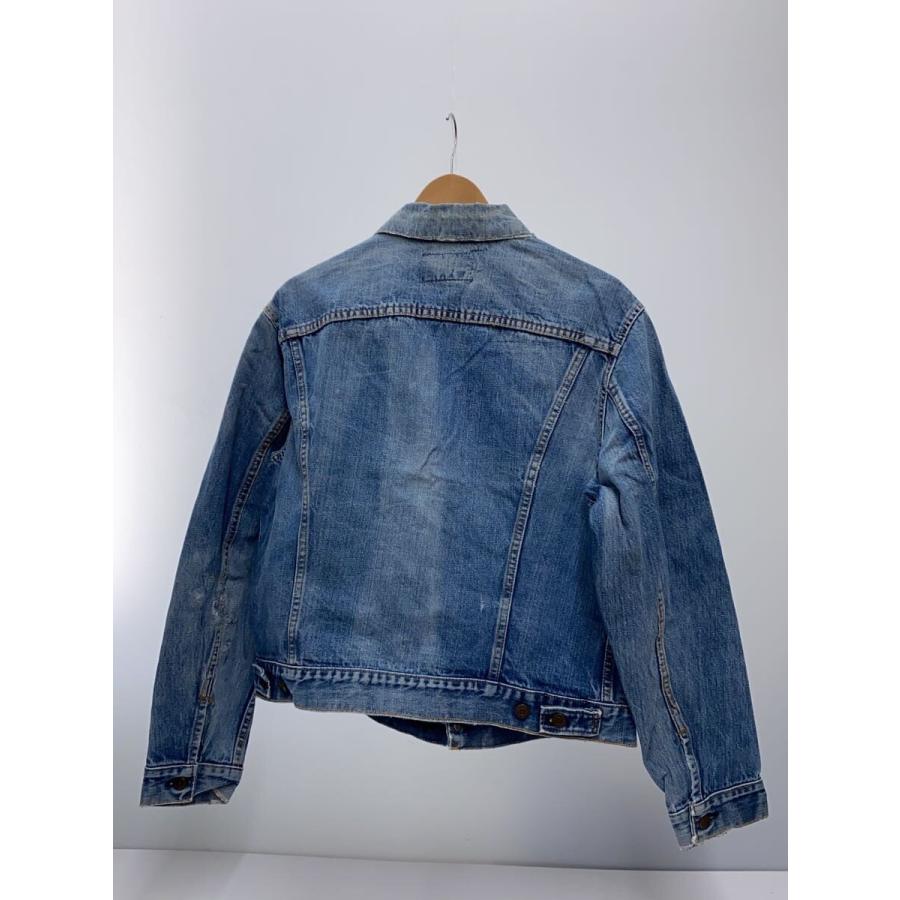 濃紺極美品 70sリーバイス 70505 USA製 布ケアタグ ビッグE直後40 Levi's◇70s/VT/70505/実寸42位/デニム/インディゴ/布ケアタグ